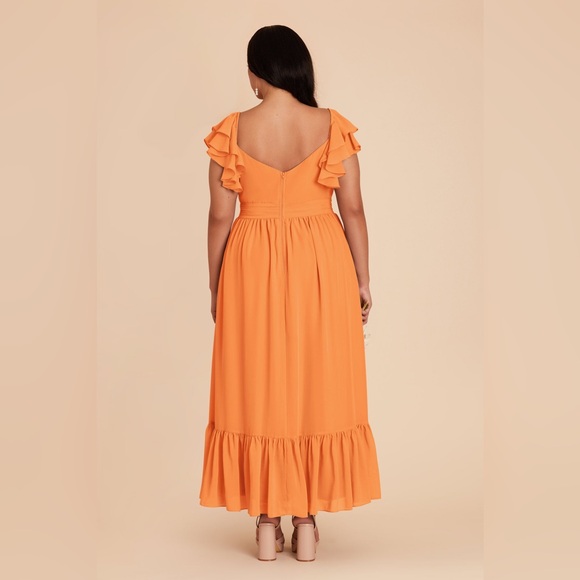 Birdy Grey Michelle Dress Chiffon Apricot NEW size 3X - Picture 3 of 10